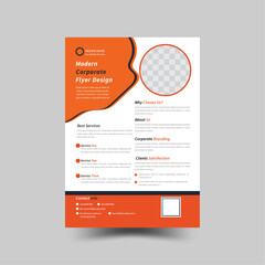  Corporate Flyer design A4 Size, Naturl shhape us for business Flyer, Layout Templet, company Flyer, Green And Black, tamplet Design,Simpul color,Corporate Flyer templet design, clean design Flyer, Gr