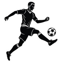 football player silhouette