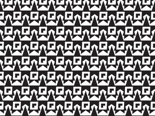 Star zigzag pattern design