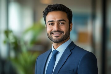 portrait of a businessman, generative ai