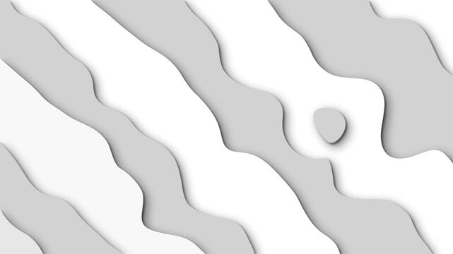 Abstract background Animation in paper cut style for branding, presentations, advertising and any other video