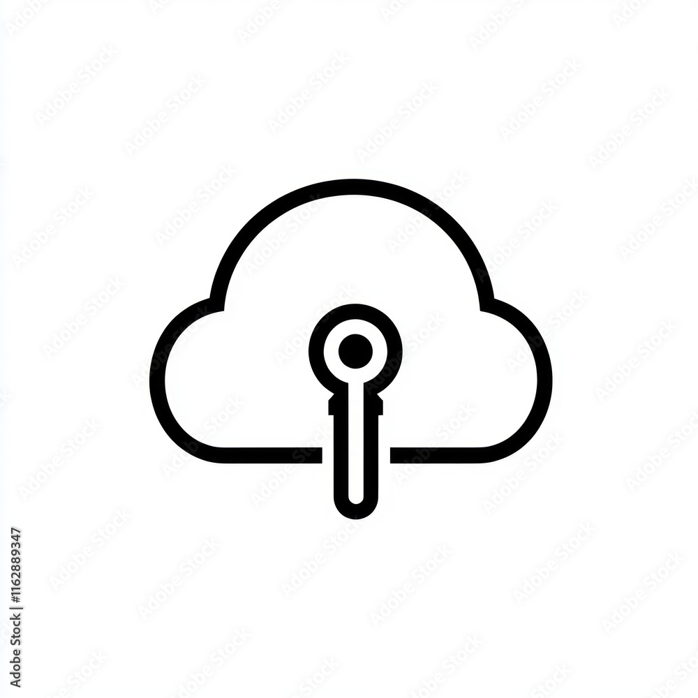 Poster cloud based key secure data access