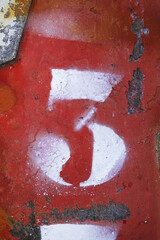 number 3 spray paint 