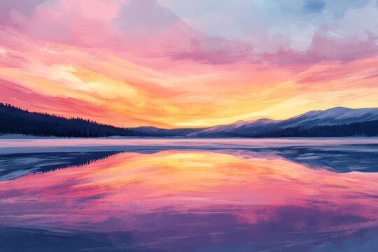 Stunning St. Stephen's Day Sunset