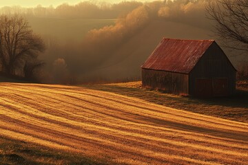 Tranquil Countryside on St. Stephen's Day