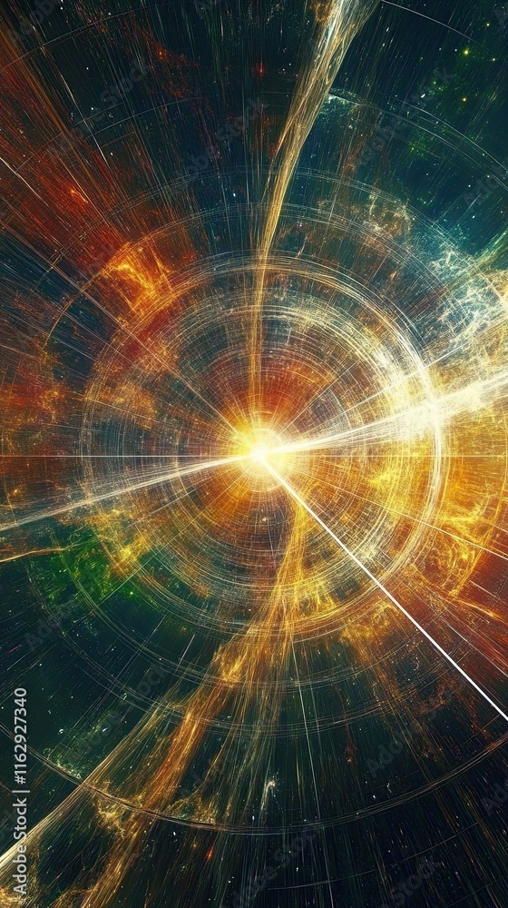 Poster exploring the mysteries of fermat's paradox through captivating cosmic visuals