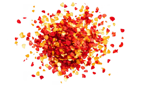 background with red and yellow stars