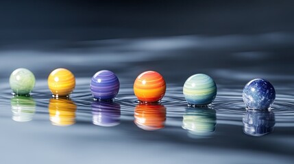 Naklejka premium Exploring the Potential for Life on Distant Planets in Our Vast Galaxy