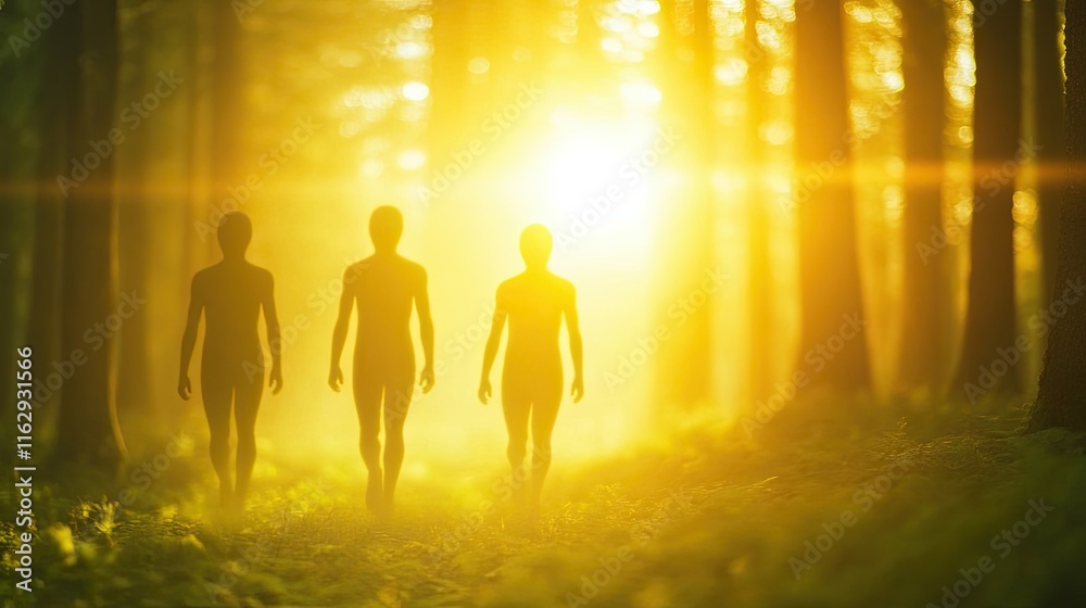 Aufkleber Exploring the Unseen Forces That Inspire Belief in the Mystical and Unknown