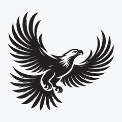 Obraz premium eagle tattoo vector