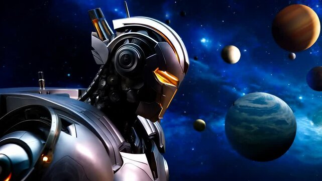 Space Robot Exploration