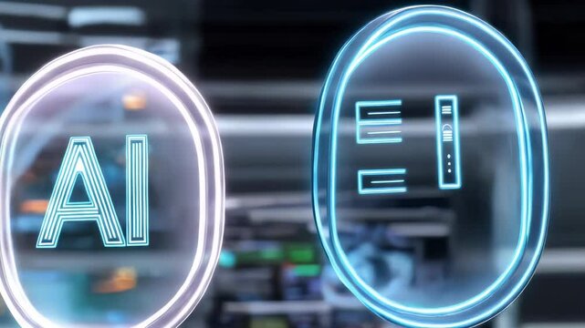 AI EI Futuristic Interface