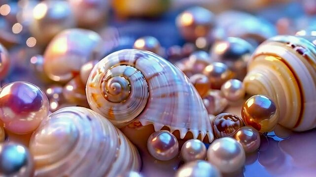 seashells  and  beads
