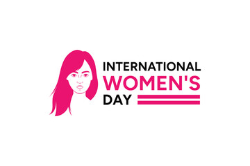 Vector illustration of International Women's Day