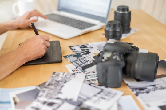 Photo Making Process Photo-Editing Images – Browse 213 Stock Photos, Vectors, and Video ...