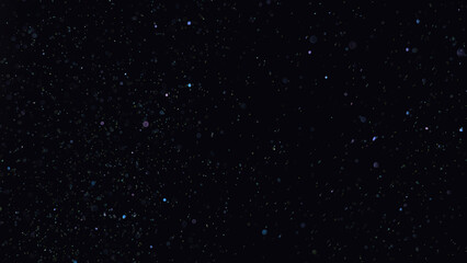 Bokeh background. Dark red gold magical christmas bokeh background