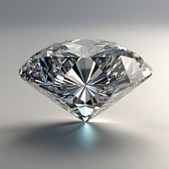 diamond on white background