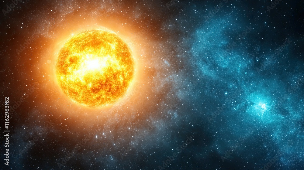 Poster exploring the mesmerizing realm of pulsars and neutron stars in the cosmic dance of light