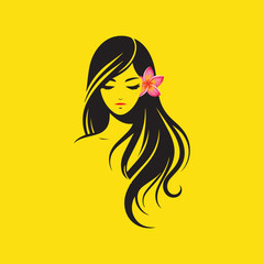 beauty hair care logo design