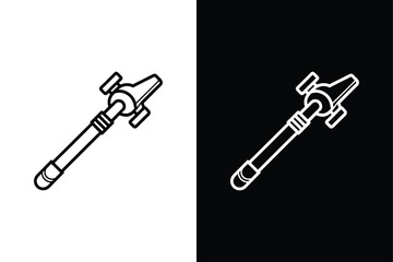 Tubing cutter icon vector on White Background ,Vector Art Illustration on white background.