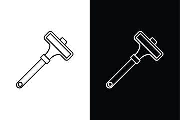 Tubing cutter icon vector on White Background ,Vector Art Illustration on white background.