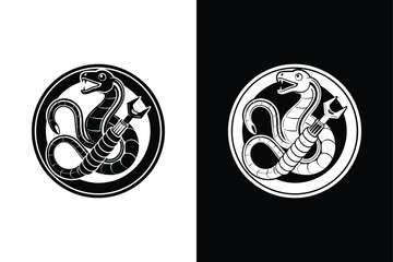 Plumber s snake icon vector on White Background ,Vector Art Illustration on white background.