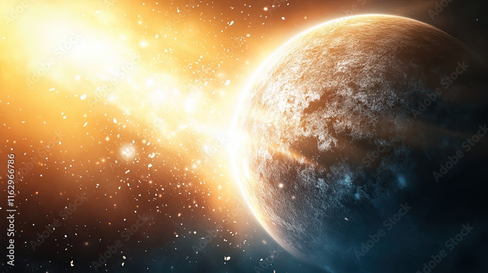 Poster Setting up the Universe Through Cosmic Explosions and Celestial Collisions