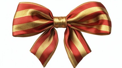 Red and Gold Bow Tie