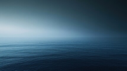 Obraz premium Calm water reflecting the overcast sky at dawn by a peaceful shoreline in a tranquil setting