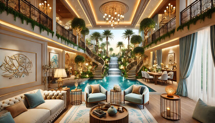 interior of the church