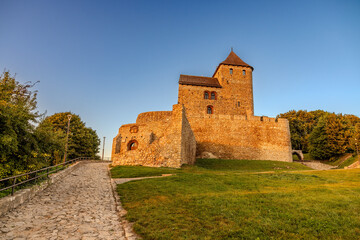 Evening Glow at Będzin Castle