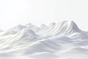 Abstract white mountains texture background. White gray texture that is white panorama background with beautiful soft blur pattern natural. Elevation mountainous white background. 