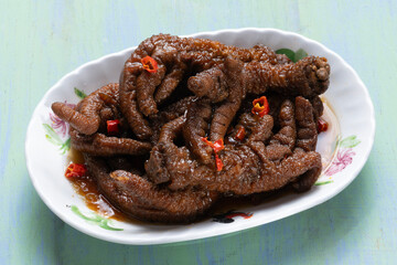 chinese dim sum favorite chicken feet