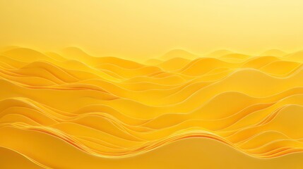 plain yellow background with a lot of waves