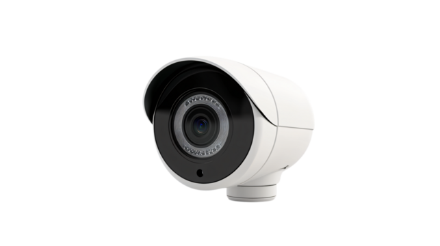 webcam isolated on white background