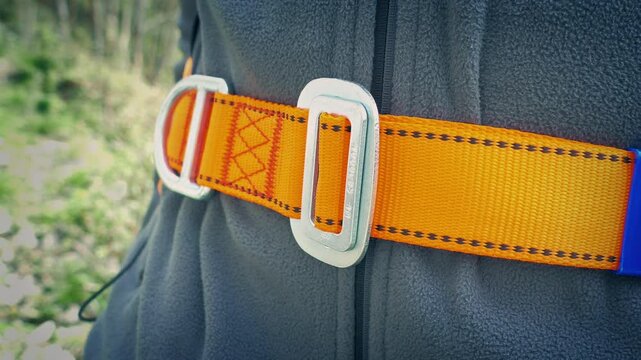 Mountain Climber Belt Put On Or Taken Off 3 Shots