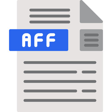 AFF File Format Icon