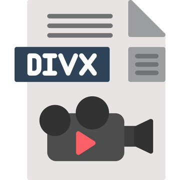 DIVX File Format Icon