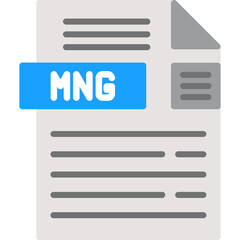 MNG File Format Icon
