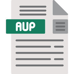 AUP File Format Icon
