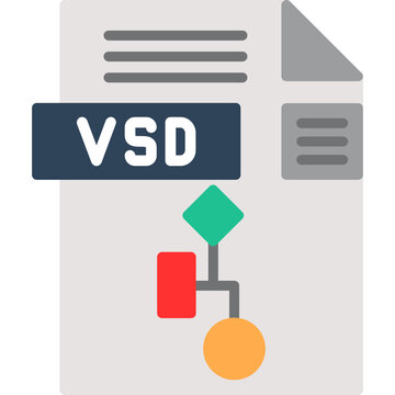 VSD File Format Icon