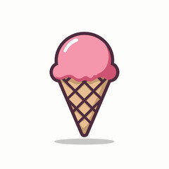 strawberry ice cream draw
