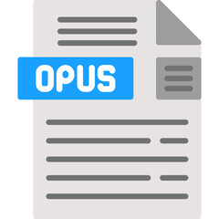 OPUS File Format Icon
