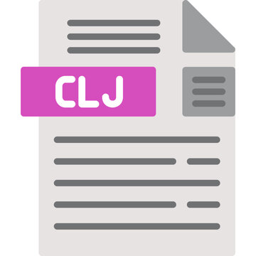 CLJ File Format Icon