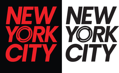 New York City USA America's best t-shirt design, New York typography design