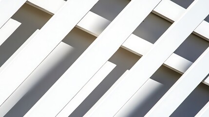 White latticework pattern creating geometric shapes