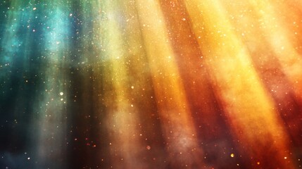 Abstract Colorful Cosmic Dust Background Image