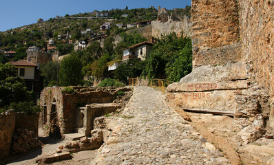 A view from Alanya, Turkey's tourist city