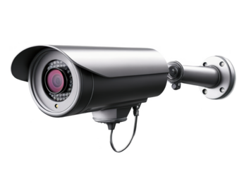 Modern CCTV security camera with sleek design and advanced features for enhanced surveillance