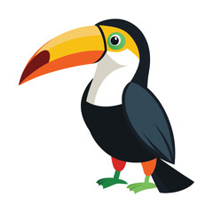 Toucan Bird vector, vector and illustration, vector style